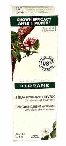 Klorane Strengthening-thinning Hair Serum With Quinine & Edelweiss 100ml