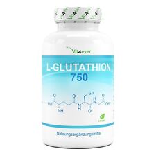 L-glutathion Avec 750 Mg Par Gélule - Premium Glutathion Réduit & Bioactif I...