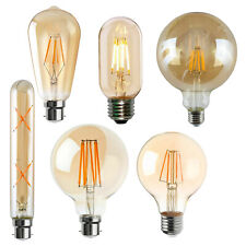 Lampe Rétro Edison E27/b22 4/8w Led Ampoule à Incandescence Luminaire Décoratif