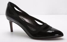 Lanvin Womens Black Patent-leather Pointed-toe Ribbon High Heel Pump 9/39 New
