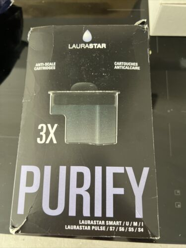 Laurastar Anti-calc Cartridge - Smart - Pack Of 3, Anticorrosive, Anti-salt