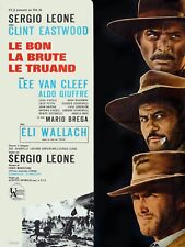 Le Bon, La Brute, Le Truand, Sergio Leone-repro Affiche Sur Toile En 340g(60x80)