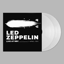 Led Zeppelin Live At Bbc 1 April 1971 Double Vinyle Lp Coloré Blanc Neuf