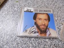 Lee Greenwood Signed Autograph Cd 