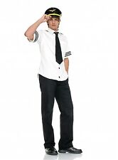 Leg Avenue Costume Captain Fetish Air 83263 White/black Medium/large