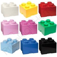 Lego Rangement Brique Boite 4 Boutons Pour Enfants Chambre Salle Divers Couleurs