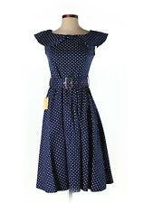 Lindy Bop Womens Polka Dot Casual Dress Size Xs - New With Tags
