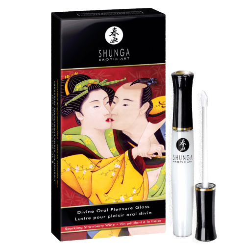 Lip Gloss For Intimate Areas Oral Pleasure Increase Sensitivity Shunga Divine