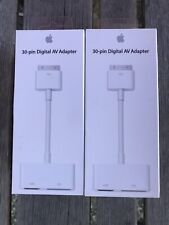 Lot: (6) Genuine Oem Apple A1422 30-pin Digital Av Hdmi Adapter Free Shipping