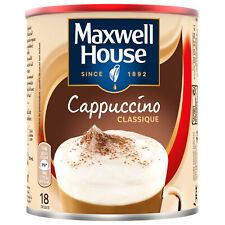 Lot De 2 - Maxwell House - Cappuccino Café Soluble - Boite Fer 280 G
