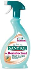 Lot De 2 Spray Sanytol Multi-usages Assainissant Pamplemousse Citronnelle