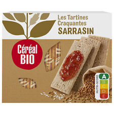 Lot De 4 - Cereal Bio - Tartines Craquantes Sarrasin - Boite De 145 G