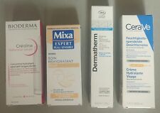 Lot De 4 Soins Hydratants Cerave/dermatherm/mixa/bioderma. Neufs.-50%.valeur 66€