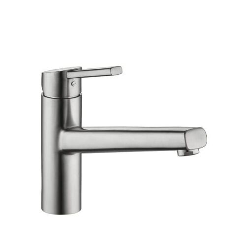 Luna E1, Mixer Tap, Stainless Steel, High Pressure