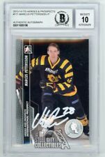 Marcus Pettersson 2013-14 Itg Heroes & Prospects Autograph Auto Card - Bas 10