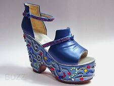 Mardi Gras, Blue-carlton Cards Exclusive Jewels Platform Just The Right Shoe New
