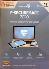 Markt Technik - F-secure Safe 2020 - 5 Appareils 18 Mois - Pc - Neuf / Emballage D'origine