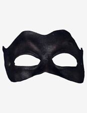 Masque Vénitien Colombine En Cuir Noir Fait à La Main à Venise!