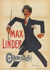 Max Linder Rxr2 - Poster Hq 45x60cm D'une Affiche Vintage Cinéma