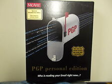 Mcafee Pgp Personal Edition, Logiciel De Cryptage, #l-3