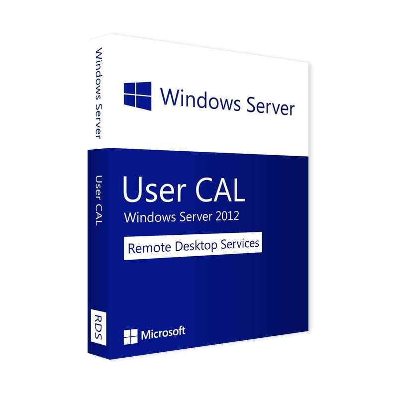 microsoft co microsoft windows server remote desktop services 2012 user cal, rds cal, client access license 10 cals red