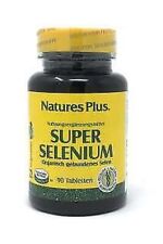 Natures Plus Super Selenium [200mcg Sélénium + Vitamine E] 90 409,71 € / 1000g