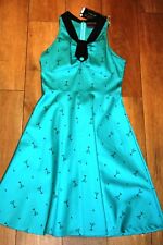 Neuf&tags Robe Vodoo Vixen Taille M 10 Rockabilly Vintage Mariage Années 50 Fête Bal