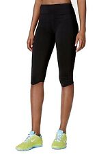 New Calvin Klein Performance Women's Cropped Capri Leggings Pants Pf6p7800 Black
