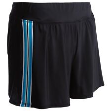 New Miraclesuit Swimsuit 10 40 Shorts Skort Skirt $68 Retail Black Blue Bottoms