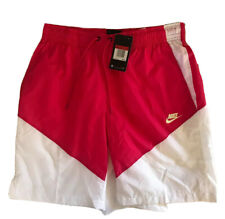 Nike Air Sportswear Windrunner Track Shorts Men's Size - L White/pink Ar2424-623