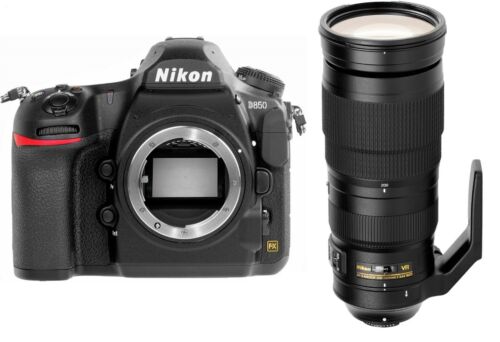 Nikon D850 45.7mp Dslr Digital Camera Only 660 Actuations Afs 70-200 F/2.8e Fl