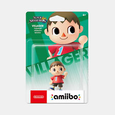 Nintendo Amiibo Villager (super Smash Brothers) Japon Nouveau