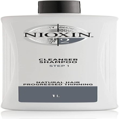 nioxin sys2 cleanser shampoo for natural hair with progressed thinning 1000ml