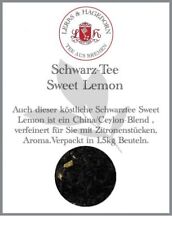 Noir Thé Sweet Lemon 1.5 Kg Chine Ceylan Blend Avec Citrons Stückchen
