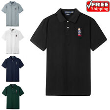 Nouveau Polo Ralph Lauren Hommes Polo T-shirt Chemise Décontractée Avec Logo*