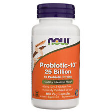 Now Foods Probiotic-10 (probiotique) 25 Milliards, 100 Capsules