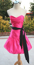 Nwt Jessica Mcclintock $130 Hot Pink Evening Dress 5