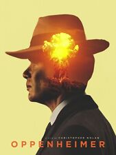 Oppenheimer - Affiche De Cinéma - Poster Du Film - Christopher Nolan