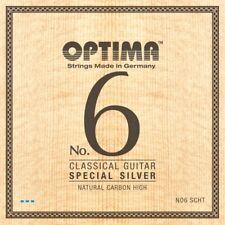 Optima No.6 Special Argent Strings Carbone High Guitare De Concert Cordes Lot