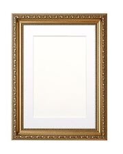 Ornate Swept Picture Frame Photo Frame Poster Frame With Mount Gold , Silver