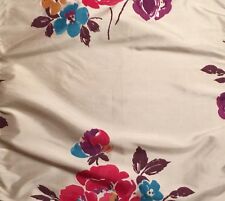 Osborne & Little Nina Campbell Poppy Linen Cotton Nylon Remnant New