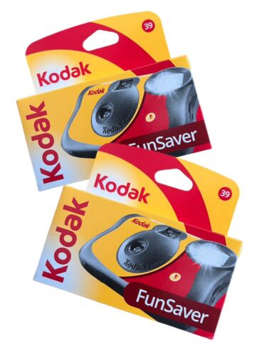Pack Of 9 Kodak Fun Flash 35mm Disposable Cameras - Yellow/red- 3920194 
