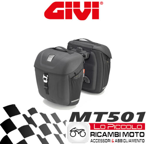 Pair Side Panniers Easylock Thermoformed Mt501 Givi