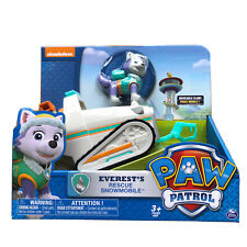 Paw Patrol Figure Vehicle Everest’s Rescue Snowmobile Nickelodeon By Spinmaster