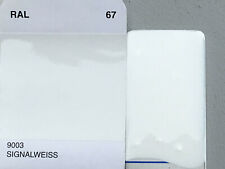 Peintures Carrosserie: Blanc Plus Pur Que Ral 9010 Et 9003 Brillant Direct + Dur