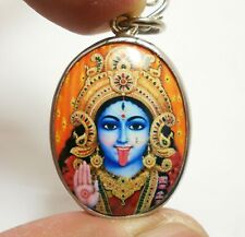 Pendentif Kali Durga Parvati Uma Devi 3 Yeux Ambika DÉesse Shakti Hindou...