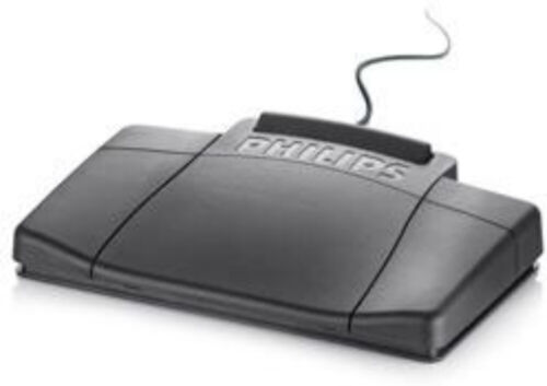 Philips 2210 Foot Control Ergonomic Slim [for Dictation Transcription Kits 720