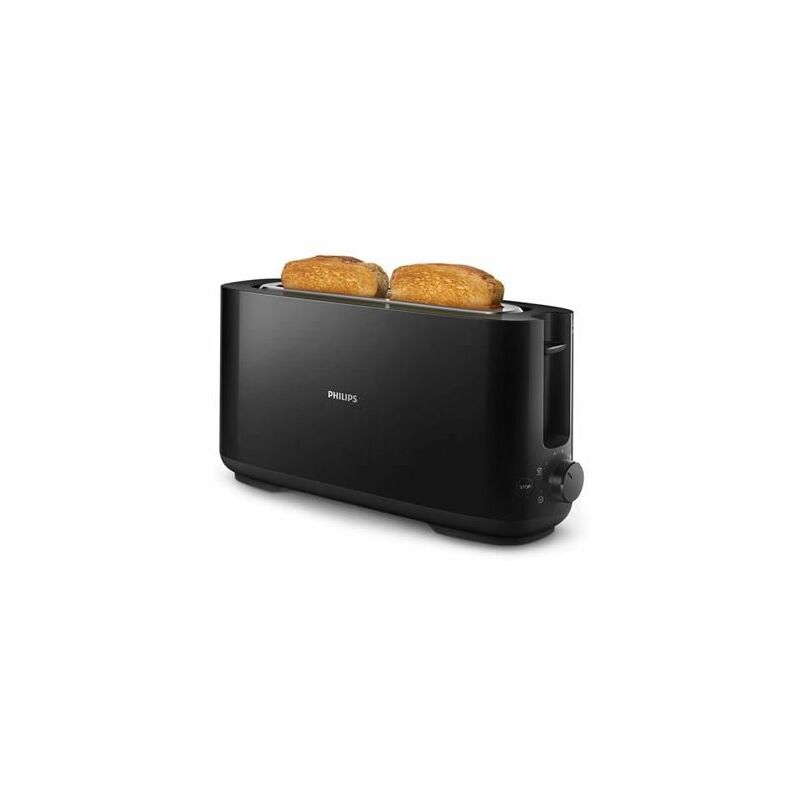 philips france - pem philips daily collection hd2590/90 toaster 2 slice(s) 1030 w black