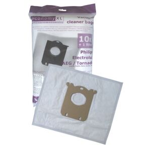 Philips Impact Fc8396 Dust Bags Microfiber (10 Bags, 1 Filter)