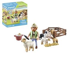 Playmobil 71444 Country: Young Shepherd With Flock Of Sheep, With A Border Colli